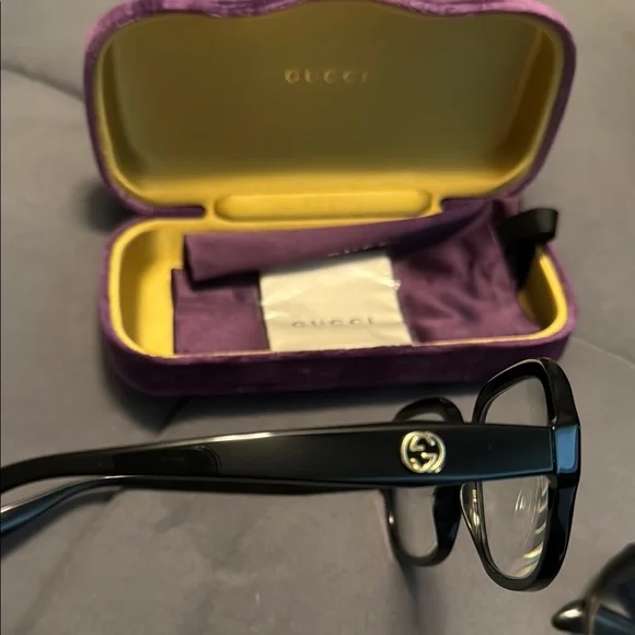 Gucci Black Square Glasses - Picture 4 of 7